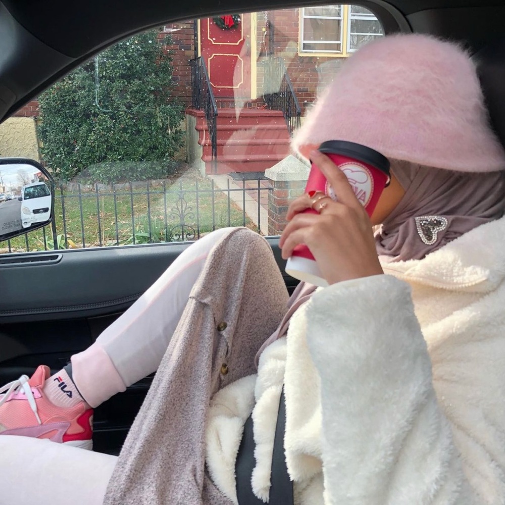Pink Fuz Bucket Hat